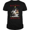 Bulldog tree merry Christmas and bye bye 2020 shirt