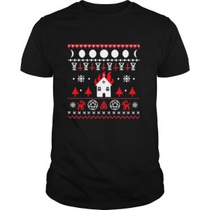 Burning Church Ugly Christmas 2020 shirt