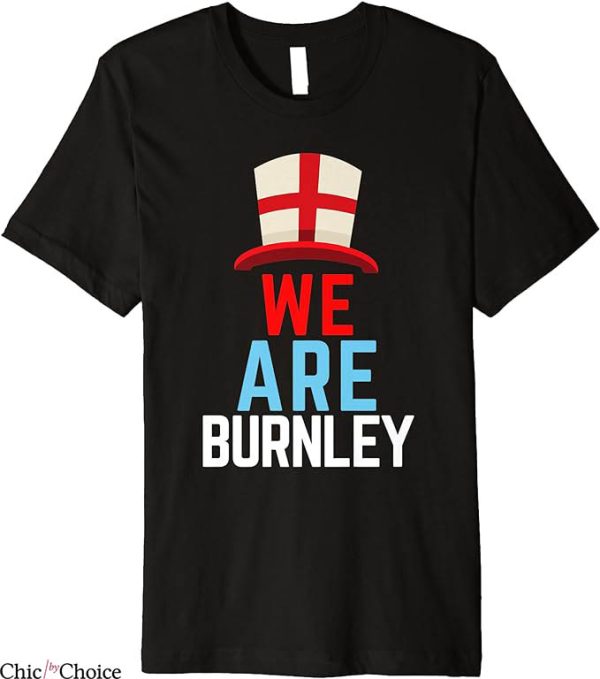 Burnley Retro T-Shirt Flag Sports Premium T-Shirt NFL