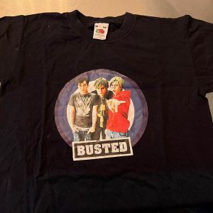 Busted Tour T-Shirt Busted 2004 Childs Tour T-Shirt Music