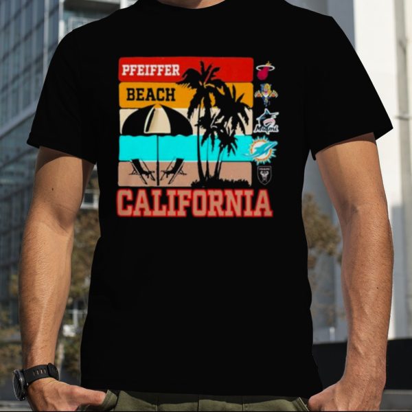 California Pfeiffer Beach Sports Team Logo Shirt