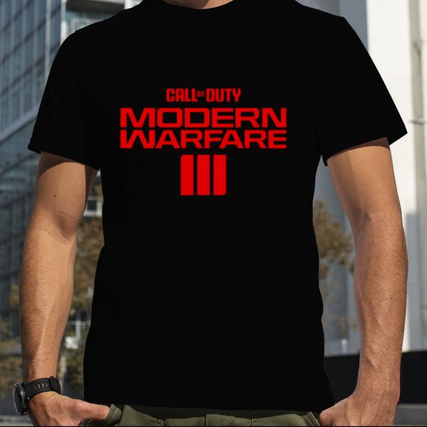 Call Of Duty Modern Warfare III Logo T Shirt