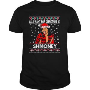 Cardi B All I Want For Christmas Is Shmoney Ugly Christmas shirt
