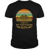 Carry On My Waywayrd Son Car Vintage Sunset shirt