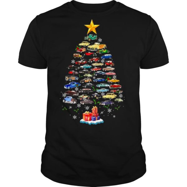 Cars Merry Christmas Tree Gift shirt