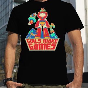 Castpixel Girls Make Games shirt