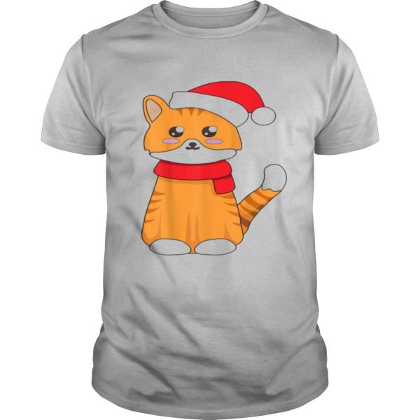 Cat Love Xmas Hat shirt