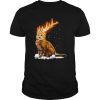 Cat Sparkling Reindeer Horns Christmas shirt