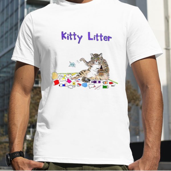 Cat kitty litter shirt