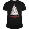 Cats Merry Christmas Tree shirt