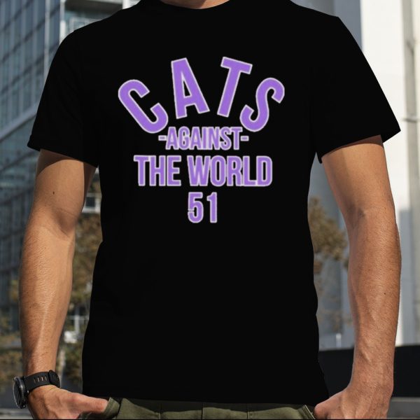 Cats against the world T Shirt