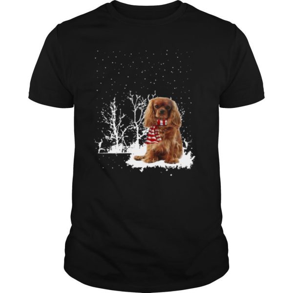 Cavalier King Charles Spaniel Merry Christmas shirt