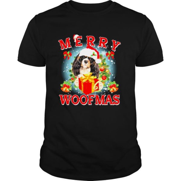 Cavalier King Charles Spaniel Merry Woofmas Christmas shirt