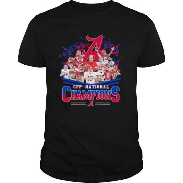 Cfp National Champions Alabama Crimson Tide Football shirt