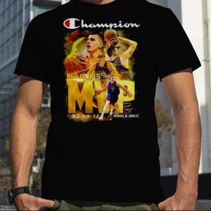 Champion NBA Finals MVP Nikola Jokic 2023 Signature shirt