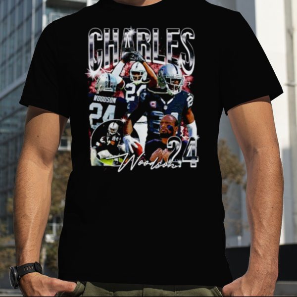 Charles Woodson Las Vegas Raiders legend shirt