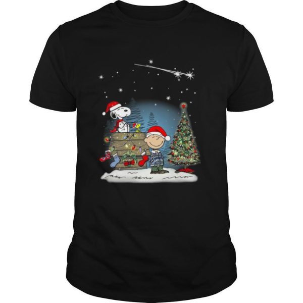 Charlie Brown And Snoopy Merry Christmas shirt