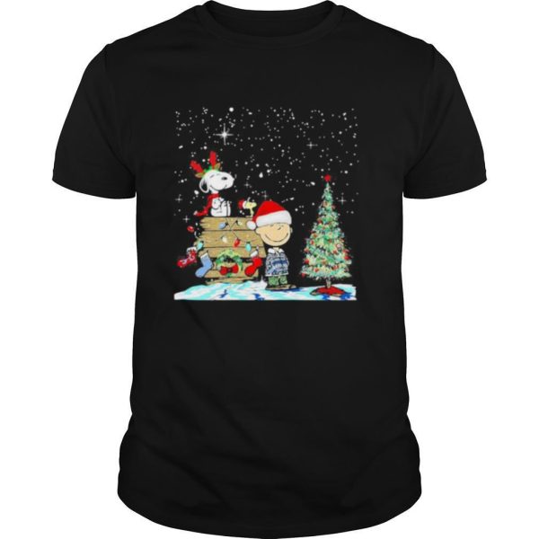 Charlie Brown Snoopy Christmas Tree shirt