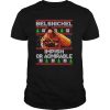 Cheer Or Fear Belsnickel impish or admirable ugly Christmas shirt