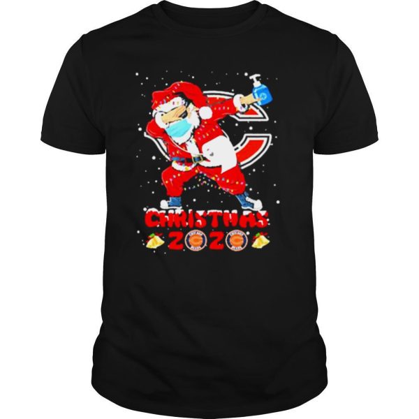 Chicago Bears Funny Santa Claus Dabbing Christmas 2020 NFL shirt