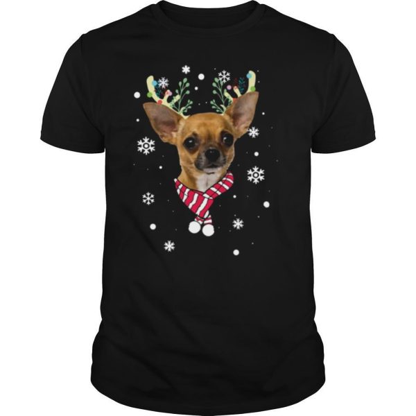 Chihuahua Gorgeous Reindeer Christmas shirt