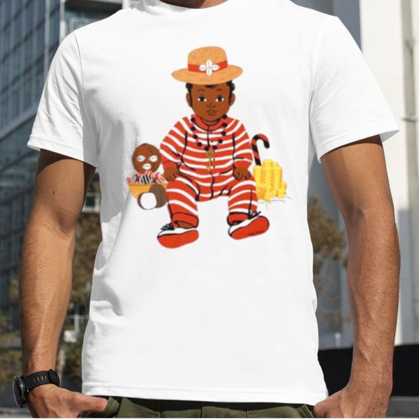 Child Elegua cartoon shirt