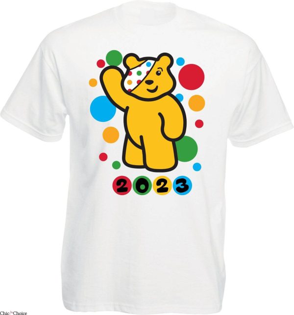 Children In Need T-Shirt Pudsey Bear 2023 Shirt Trending