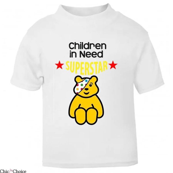 Children In Need T-Shirt Superstar Charity T-Shirt Trending