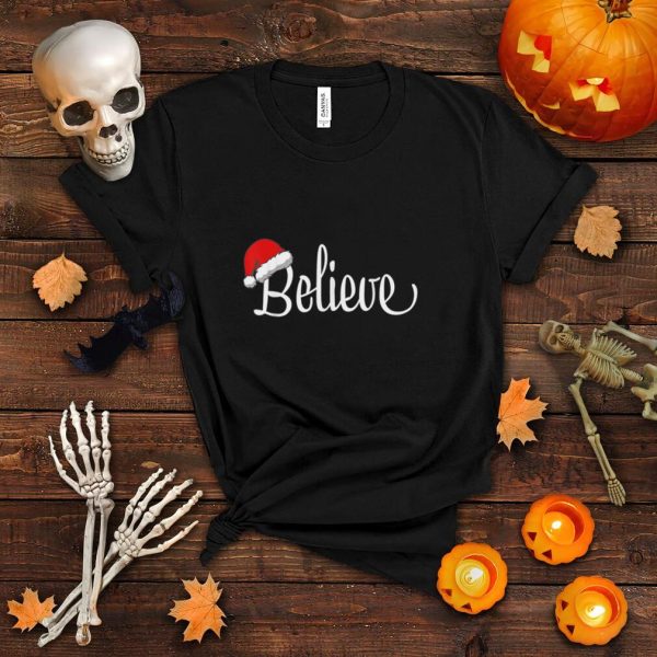 Christian Believe Christmas XMAS Pajama Men Women Kids Boys T Shirt