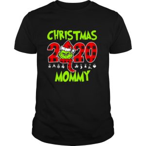 Christmas 2020 Mommy Grinch Hat Santa Claus Merry Xmas shirt