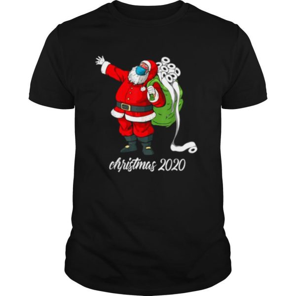 Christmas 2020 Santa Mask Santa Bag Toilet Paper shirt