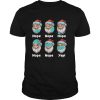 Christmas 2020 Santa Wearing Mask Wrong Xmas shirt