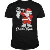 Christmas 2020 Santa claus dabbing merry christmas tshirt
