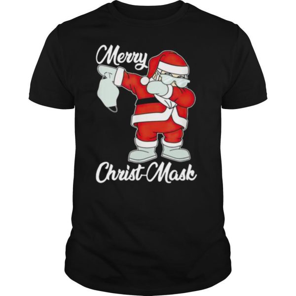 Christmas 2020 Santa claus dabbing merry christmas tshirt