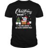 Christmas 2020 The One Where We Were Quarantined Santa Wear Mask shirt