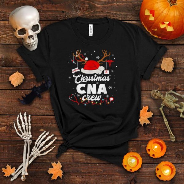 Christmas CNA Crew Santa Reindeer Nursing Xmas Pajama T Shirt