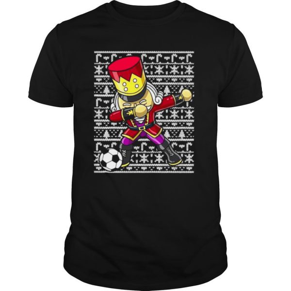 Christmas Dabbing Nutcracker Soccer shirt