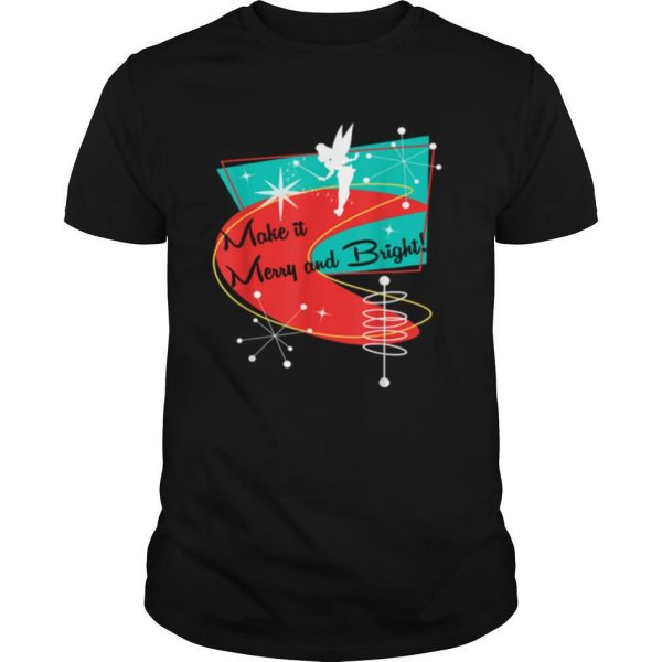 Christmas Fairy Make It Merry and Bright Pixie shirt