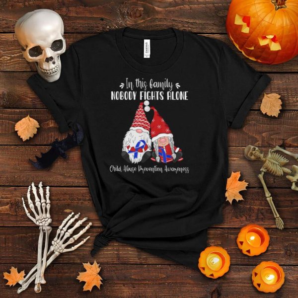 Christmas Gnomes Child Abuse Prevention Awareness T Shirt