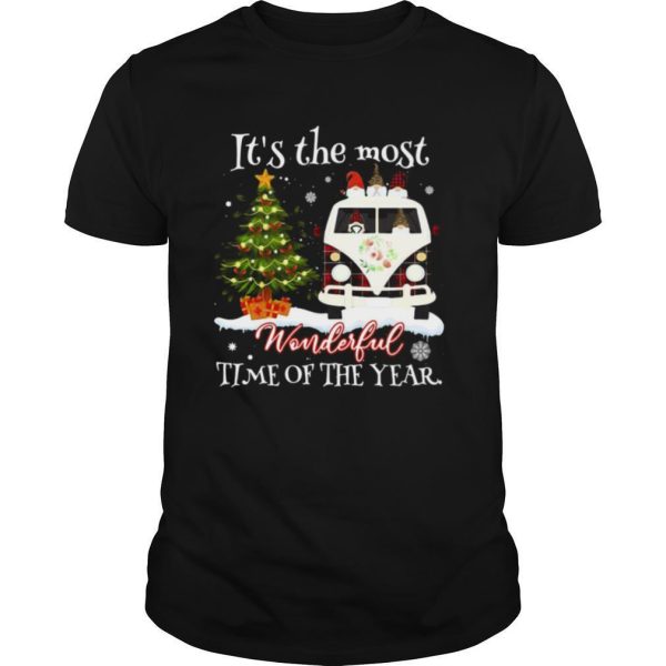 Christmas Gnomies It’s The Most Wonderful Time Of The Year shirt