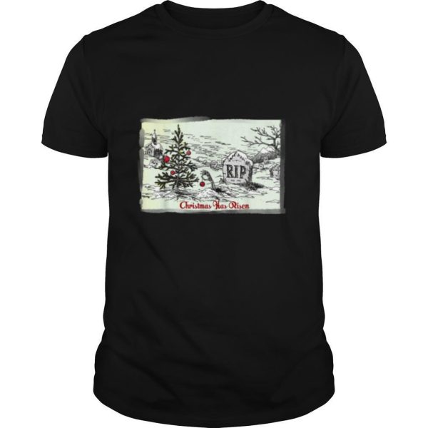 Christmas Has Risen Christmas Card shirt