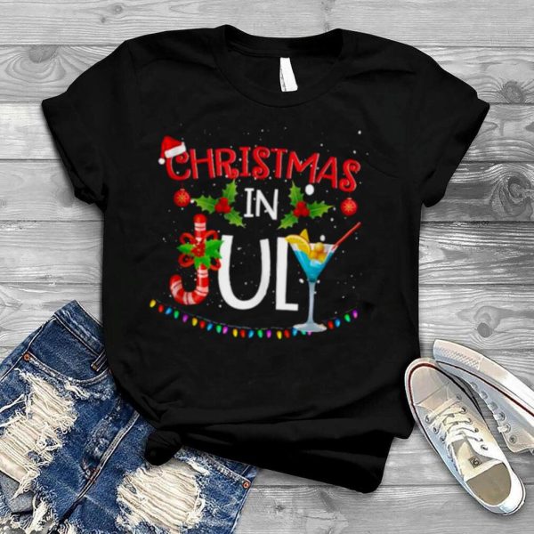 Christmas In July Summer Beach Vacation Shirt