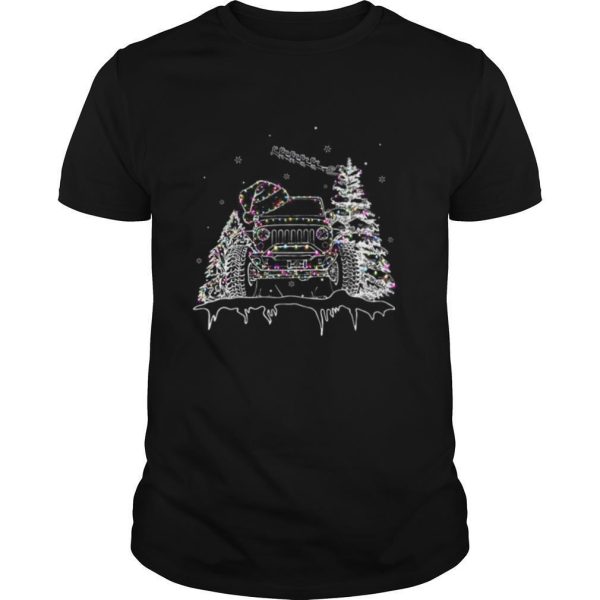 Christmas Jeep Light shirt