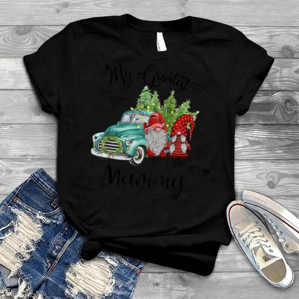 Christmas My Greatest Blessings Call Me Mammy T Shirt