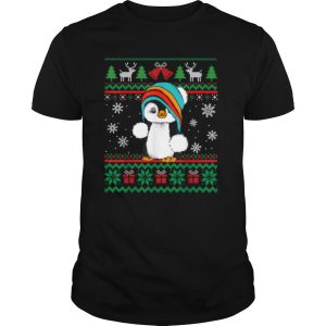 Christmas Pajama Penguin Cool Penguin Bird Love shirt