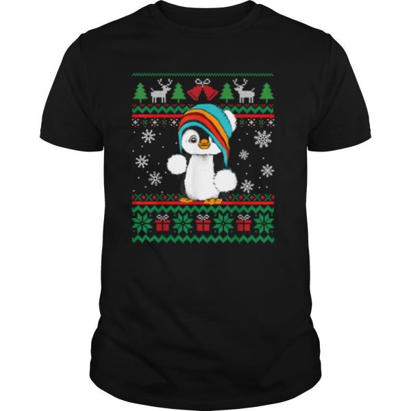 Christmas Pajama Penguin Cool Penguin Bird Love shirt