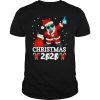 Christmas Quarantine 2020 Pajamas Xmas Dabbing shirt