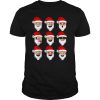 Christmas Santa Emojis Emoticons shirt