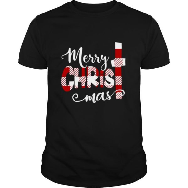 Christmas Shirt Buffalo Plaid Merry Christmas shirt