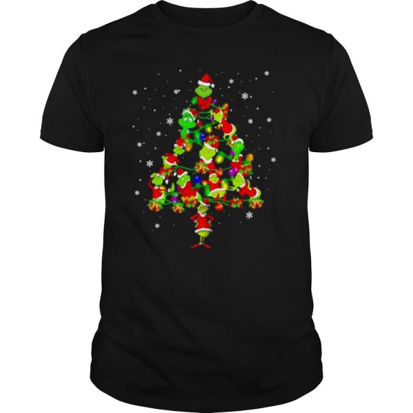 Christmas Tree Grinch Merry Xmas shirt